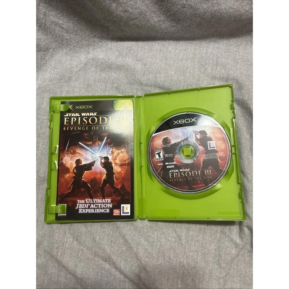 Star Wars: Episode III: Revenge of the Sith (Microsoft Xbox, 2005) Cib